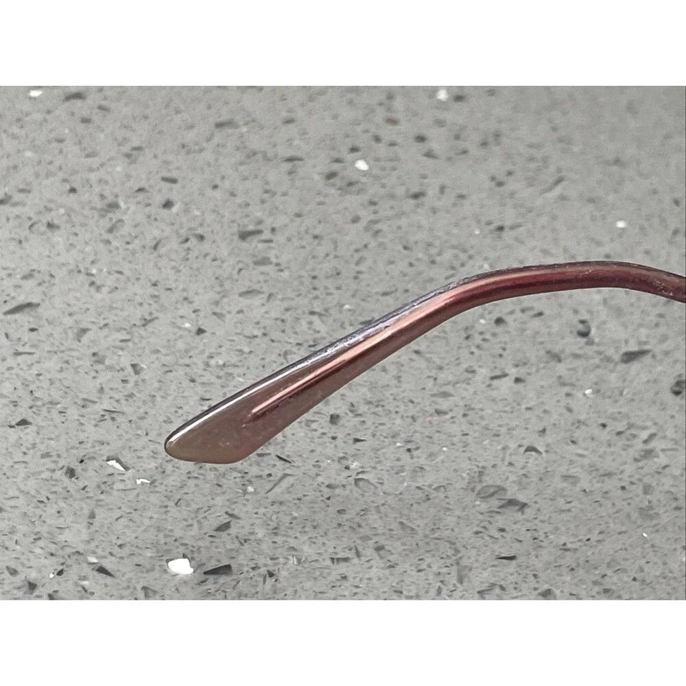 Genny Eyeglasses Frames ONLY 336-B 9445 53-16-135 Full rim pink clear